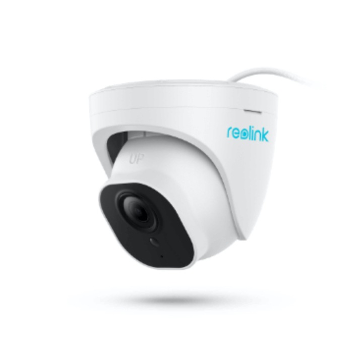 Reolink RLC 520A Térfigyelő kamera, személy / jármű észlelés, éjszakai nézet, Micro SD kártyahely, 5MP felbontás, mozgásértesítés telefonos értesítéssel, vízszintes betekintési szög 80 ° függőleges 42 °, fehér