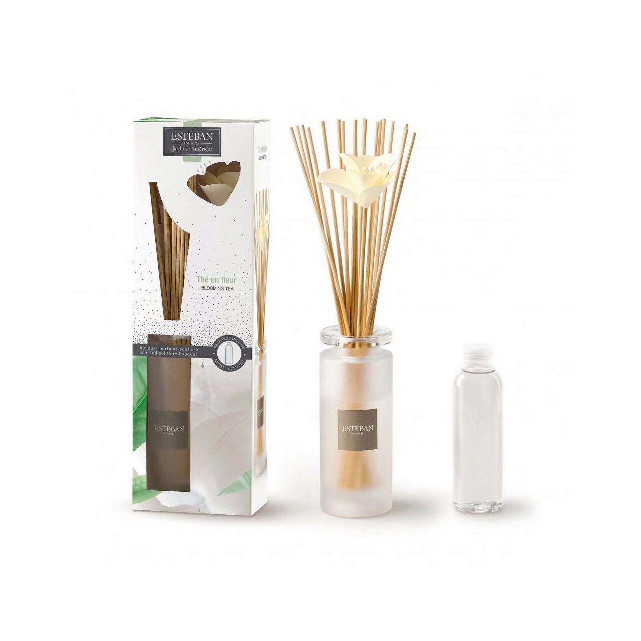 Difuzor Parfum Esteban Paris Blooming Tea & Rezerva 75ml