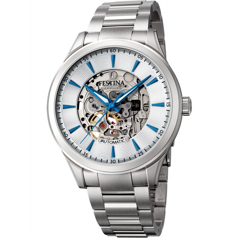 Ceas barbatesc Festina F20536/1 Automatic Argintiu