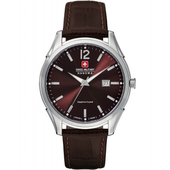 Ceas barbatesc Swiss Military 06-4157.04.005 Quartz Argintiu Ceas barbatesc Swiss Military 06-4157.04.005 Quartz Argintiu