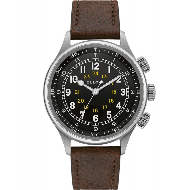 Ceas barbatesc Bulova 96A245 Automatic Argintiu