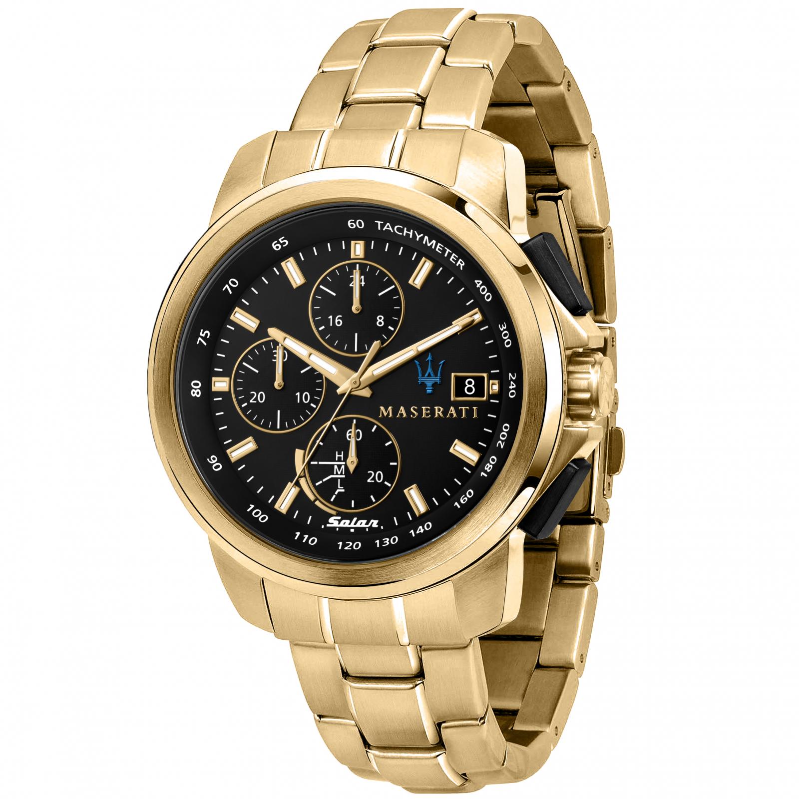 Ceas barbatesc Maserati R8873645002 Quartz Auriu