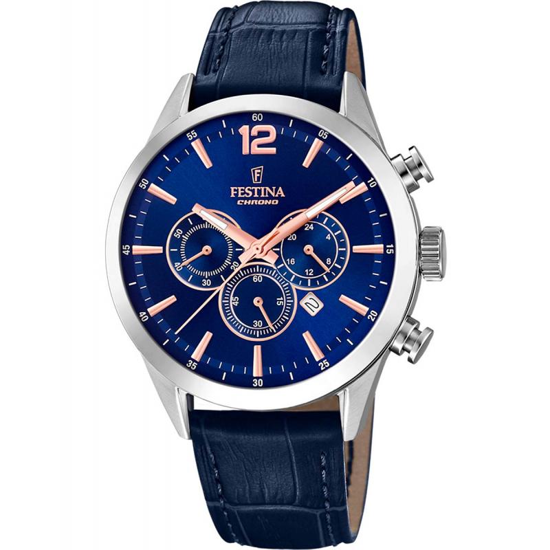 Ceas barbatesc Festina F20542/4 Quartz Argintiu