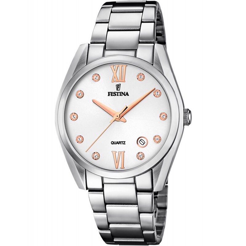 Ceas dama Festina F16790/A Quartz Argintiu