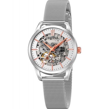 Ceas dama Festina F20538/1 Automatic Argintiu Ceas dama Festina F20538/1 Automatic Argintiu