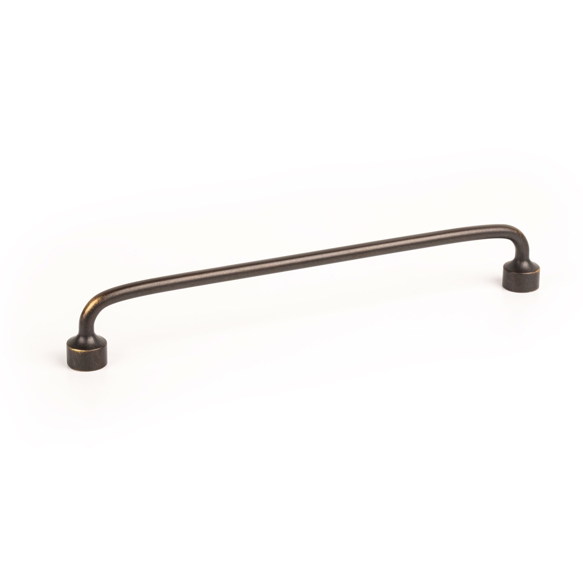 Maner pentru mobilier Floid, finisaj alama antichizata, L207,6 mm