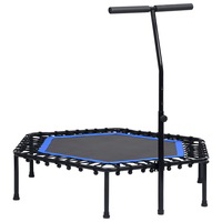 trambulina de fitness cu maner in forma de hexagon vidaxl otel  122 cm negru imagen 34_0_
0