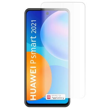 Folie Sticla 9H pentru Huawei P Smart (2021), 2.5D, 0.3mm, Transparenta