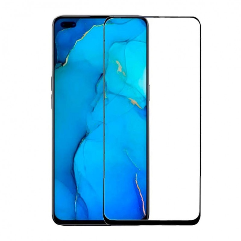 Folie de protectie tempered glass pentru Oppo Reno 3 Pro full face