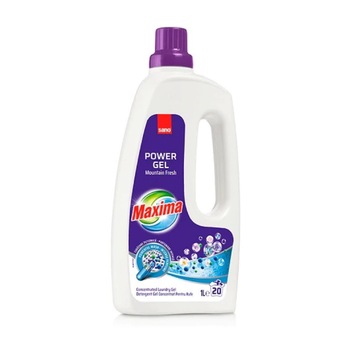 Detergent rufe Sano Maxima Power Gel Mountain Fresh 1L Detergent rufe Sano Maxima Power Gel Mountain Fresh 1L