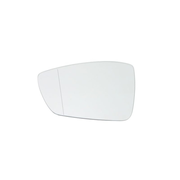 Geam sticla oglinda exterioara stanga compatibil Vw Polo (6r), 08.09-, YLKRS AutoMotive ®