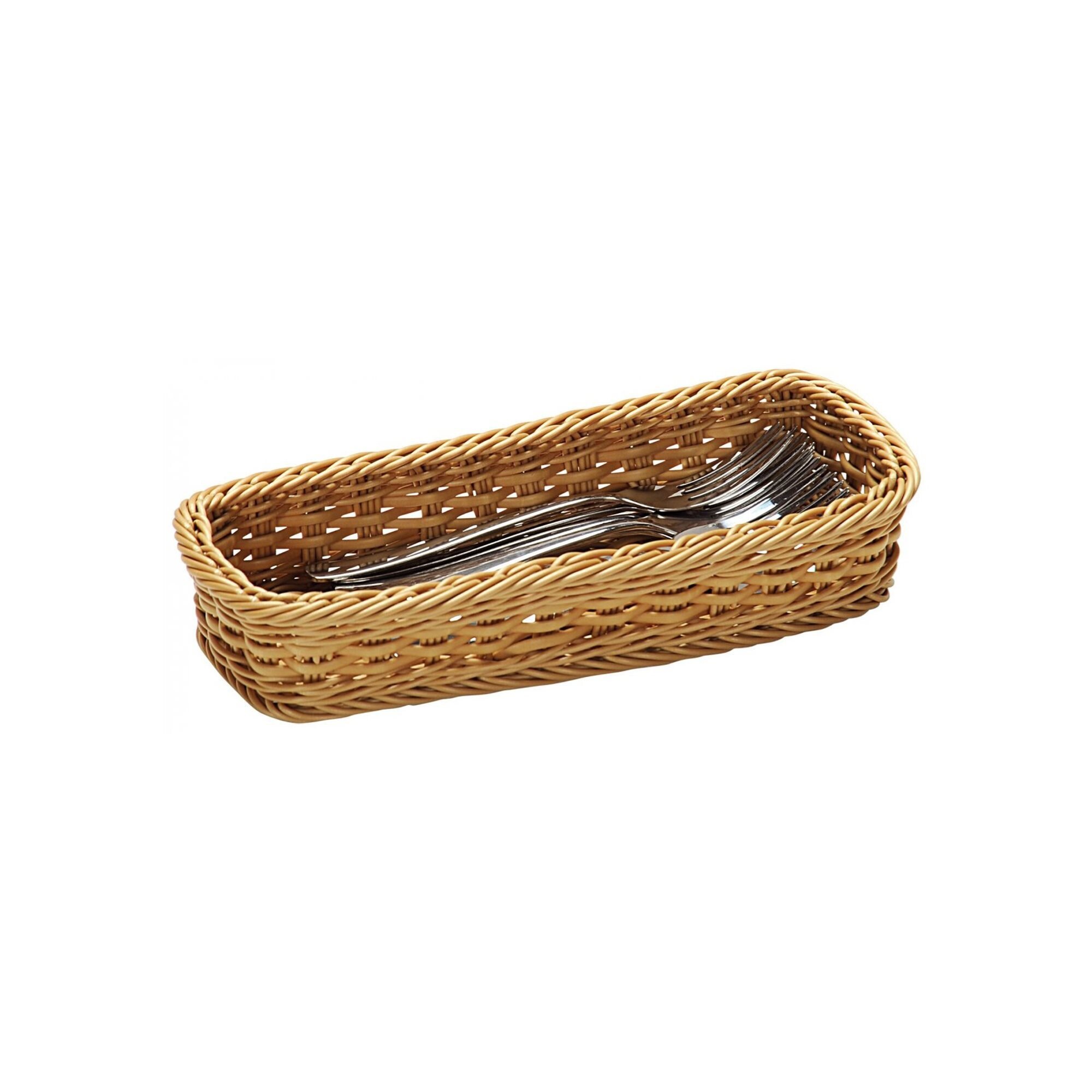 Cos pentru tacamuri 28 x 11,5 cm, plastic - Kesper