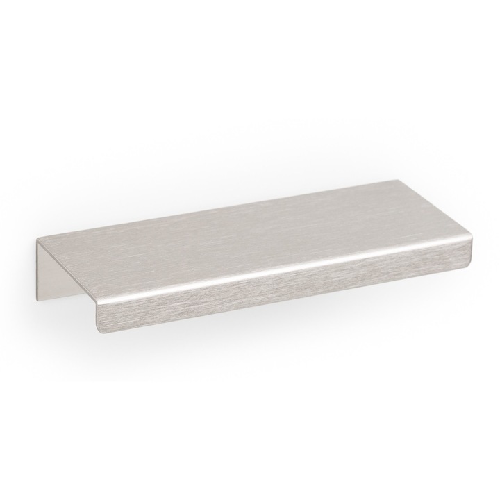 Maner pentru mobilier Way, finisaj otel inoxidabil, L 100 mm