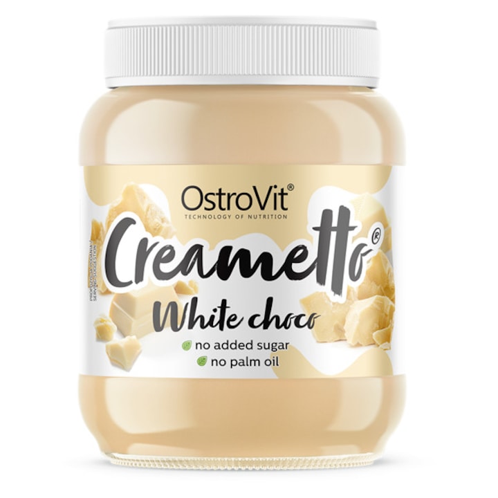 Supliment alimentar Ostrovit Creametto Duo 350g Ciocolata Alba