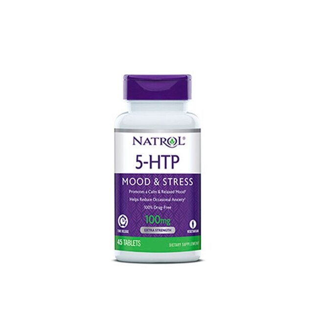 Supliment Alimentar, Natrol, 5-Htp Time Release 100 mg, 45 capsule