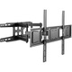 Suport TV de perete A+ LPA446, reglabil, 37"-80" (93cm-203cm), Negru
