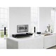 Suport TV de perete A+ LPA446, reglabil, 37"-80" (93cm-203cm), Negru