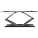 Suport TV de perete A+ LPA466, reglabil, 37"-80" (93cm-203cm), Negru