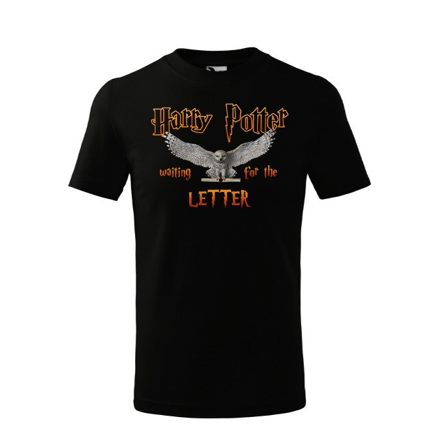 Tricou ,K-off,negru, Harry Potter Letter