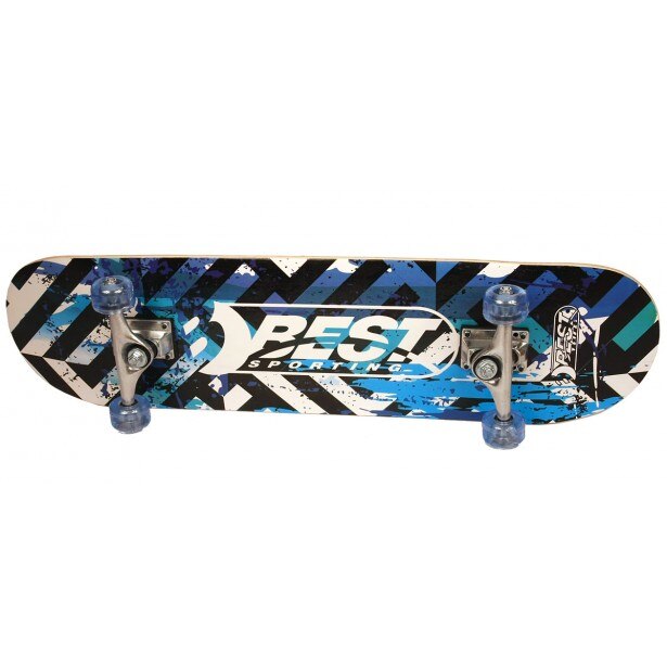 Skateboard de strada Sporting, albastru