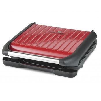 Grill George Foreman 25050, Putere 2200W, 42% Mai Putine Grasimi, Tava scurgere, Capacitate 7 portii Grill George Foreman 25050, Putere 2200W, 42% Mai Putine Grasimi, Tava scurgere, Capacitate 7 portii