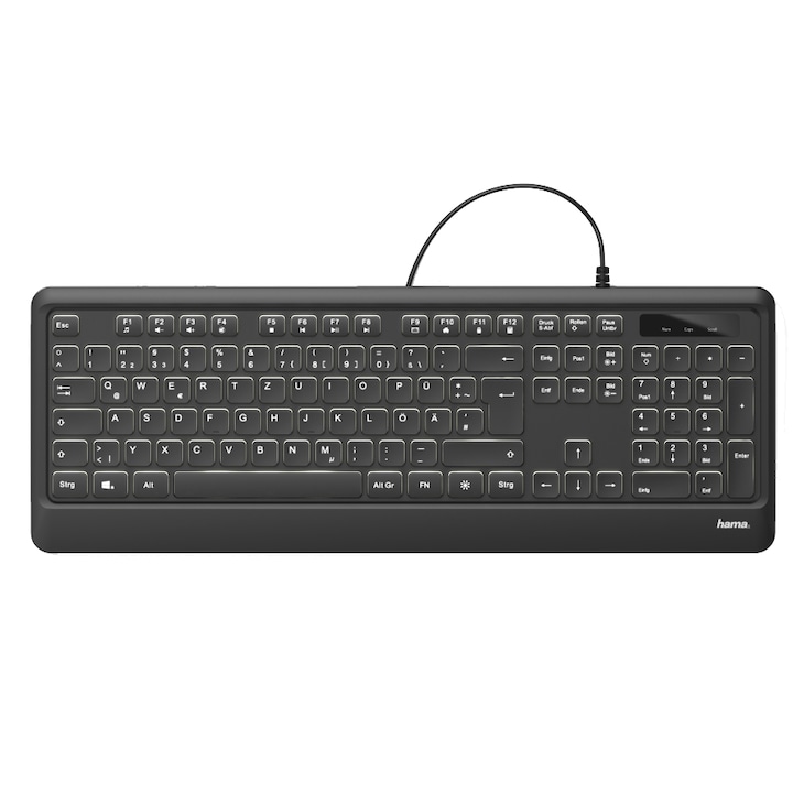 Tastatura Hama KC-550 Illuminated, layout RO