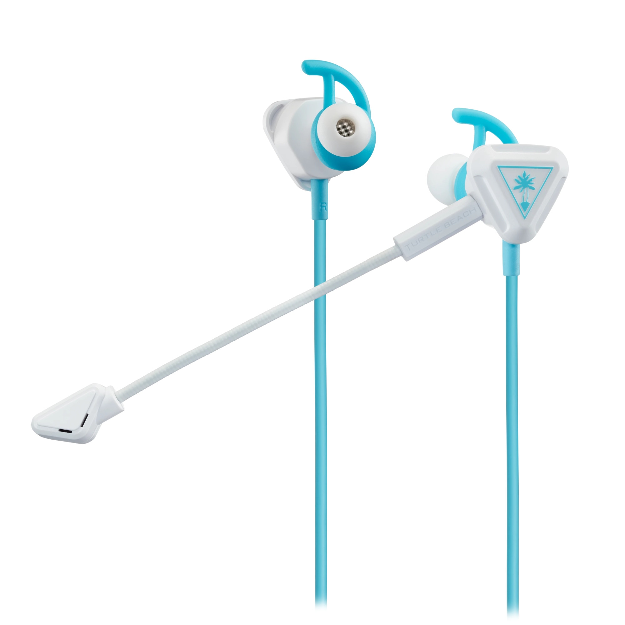 Casti gaming in-ear TurtleBeach Battlebud, multiplatforma, Alb