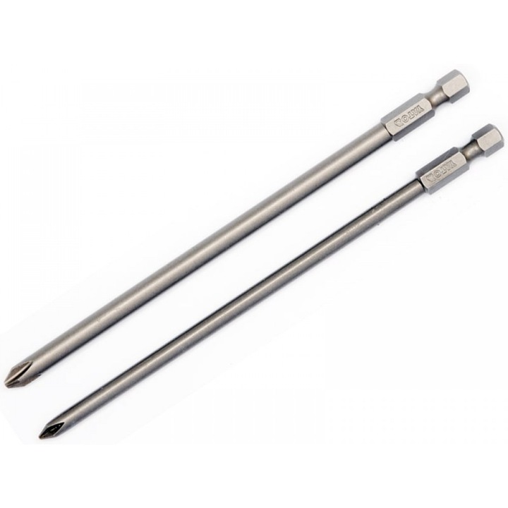 Комплект 2 глави за отвертка Yato 150 мм, 1/4" (6,3 мм) PH YT-0489