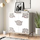 Autocolant Art Factory pentru mobilier, Un elefant sus, doi jos, autoadeziv, latime 70 cm x lungime 70 cm