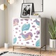 Autocolant Art Factory pentru mobilier, Micuta sirena violet, autoadeziv, latime 70 cm x lungime 70 cm
