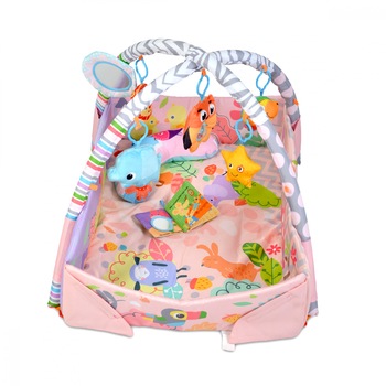 Centru de activitati Play Mat Oasis Pink Centru de activitati Play Mat Oasis Pink