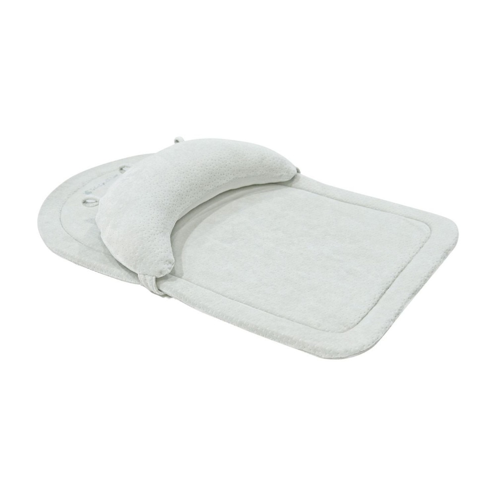 Salteluta de joaca din spuma cu memorie Tummy Time Mint Velvet