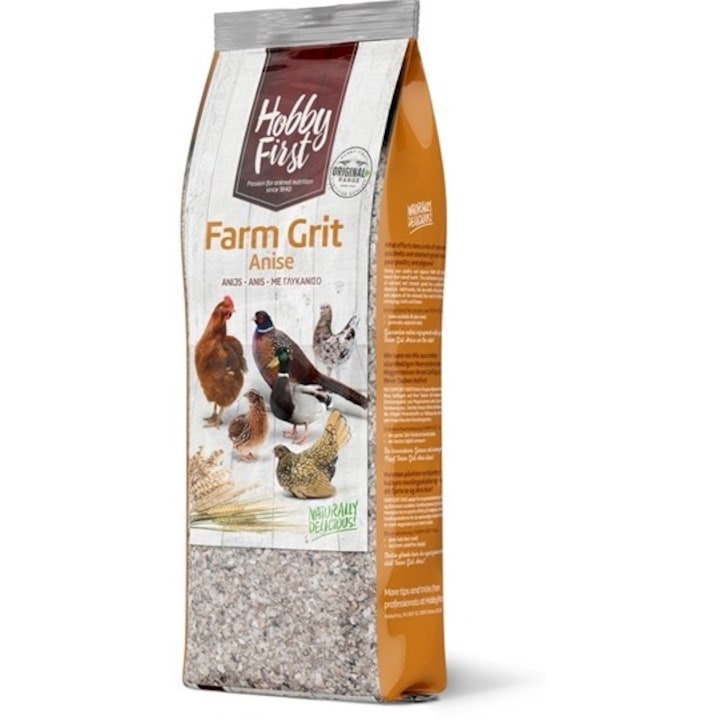 Grit cu scoici si carbune pasari de ferma si expozitie 2.5 kg