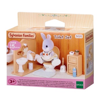 Set Sylvanian Families 5020, baie cu accesorii Set Sylvanian Families 5020, baie cu accesorii
