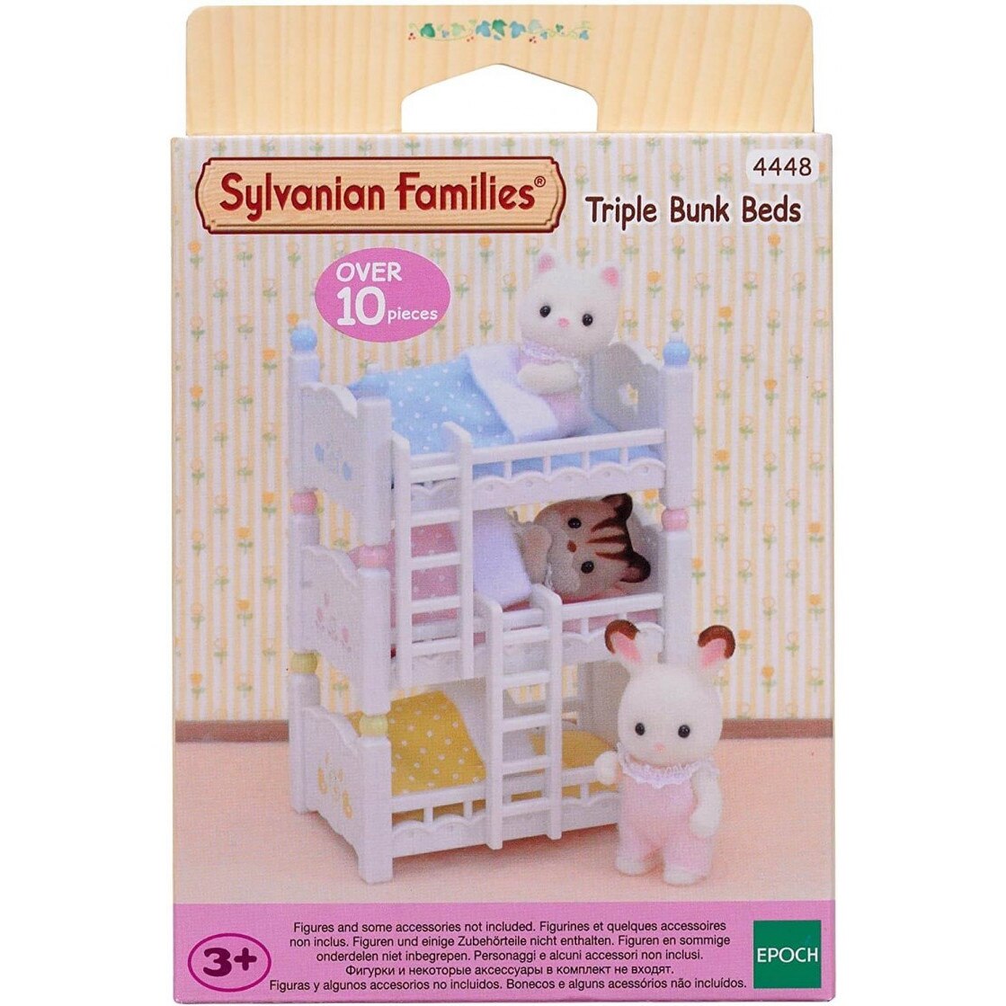Set Sylvanian Families 4448 - Paturi supraetajate triple