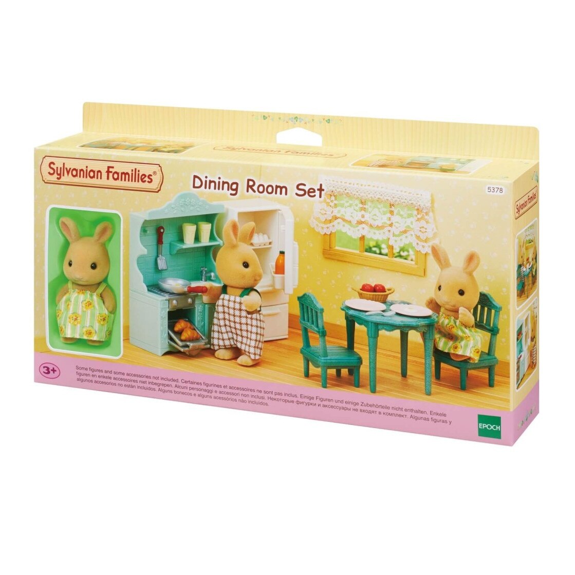 sylvanian families dining room set