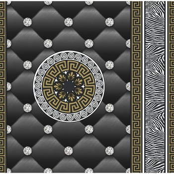 Tapet DEGRETS 1438 hartie Eileen negru-auriu, 0.53m x 10.05m, 5.3 mp Tapet DEGRETS 1438 hartie Eileen negru-auriu, 0.53m x 10.05m, 5.3 mp