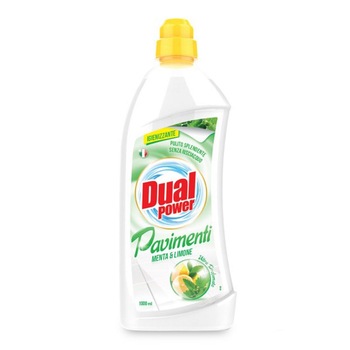 Detergent universal, Dual Power, 1000 ml, parfum de menta si lamaie Detergent universal, Dual Power, 1000 ml, parfum de menta si lamaie