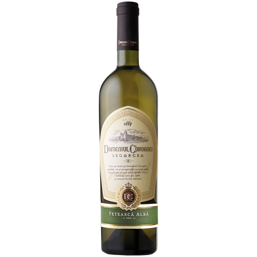 Vin Alb Segarcea Elite, Feteasca Alba, Sec, 0.75l