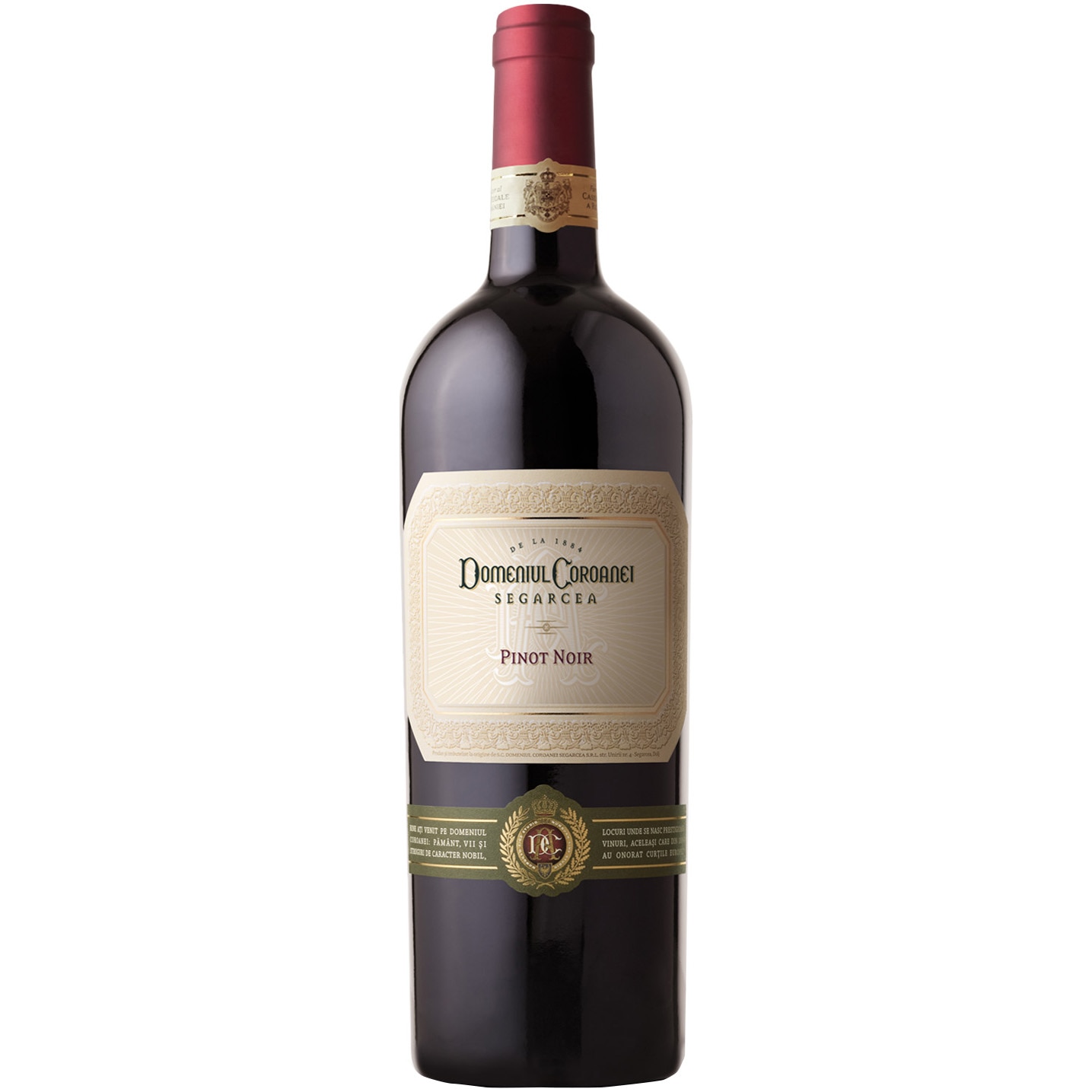 Vin Rosu Segarcea Prestige, Pinot Noir, Sec, 0.75l