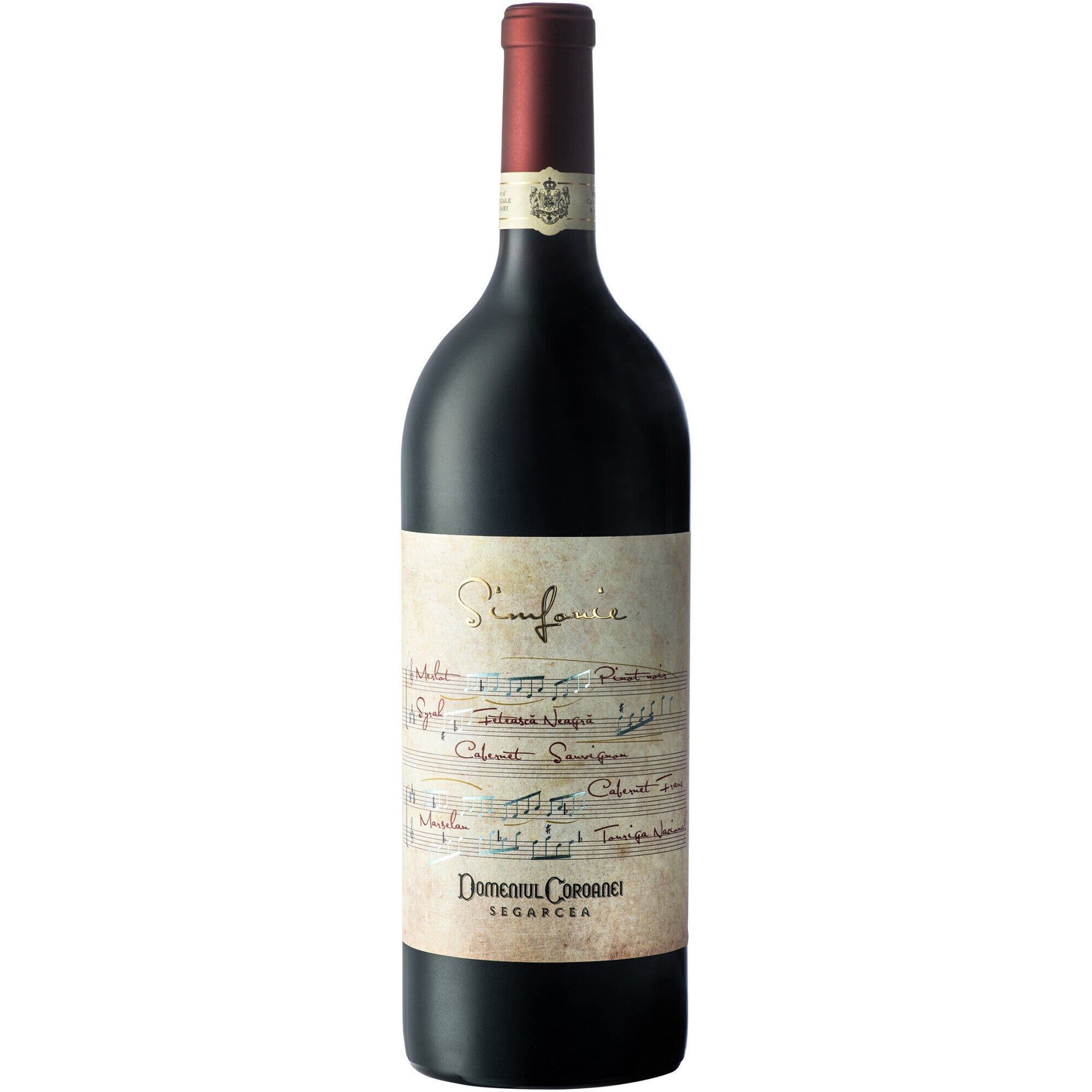 Vin Rosu Segarcea Prestige Simfonie, Sec, Cutie 1.5l