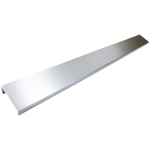 Maner pentru mobilier Way, finisaj otel inoxidabil, L 800 mm