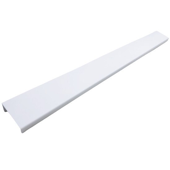 Maner pentru mobilier Way, finisaj alb mat, L 1100 mm