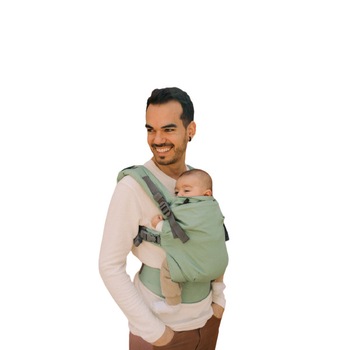 Marsupiu ajustabil ergonomic Boba X Seafoam Complet, Vernil, 1+ ani Marsupiu ajustabil ergonomic Boba X Seafoam Complet, Vernil, 1+ ani
