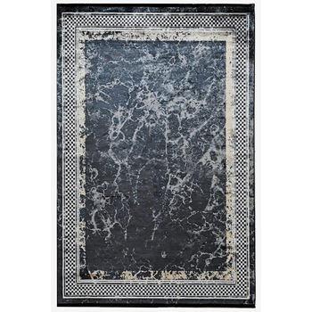 Covor Karacahan Pera 0718A BLACK/YELLOW, 160x230 cm, 7 mm inaltime fir, aspect catifelat Covor Karacahan Pera 0718A BLACK/YELLOW, 160x230 cm, 7 mm inaltime fir, aspect catifelat