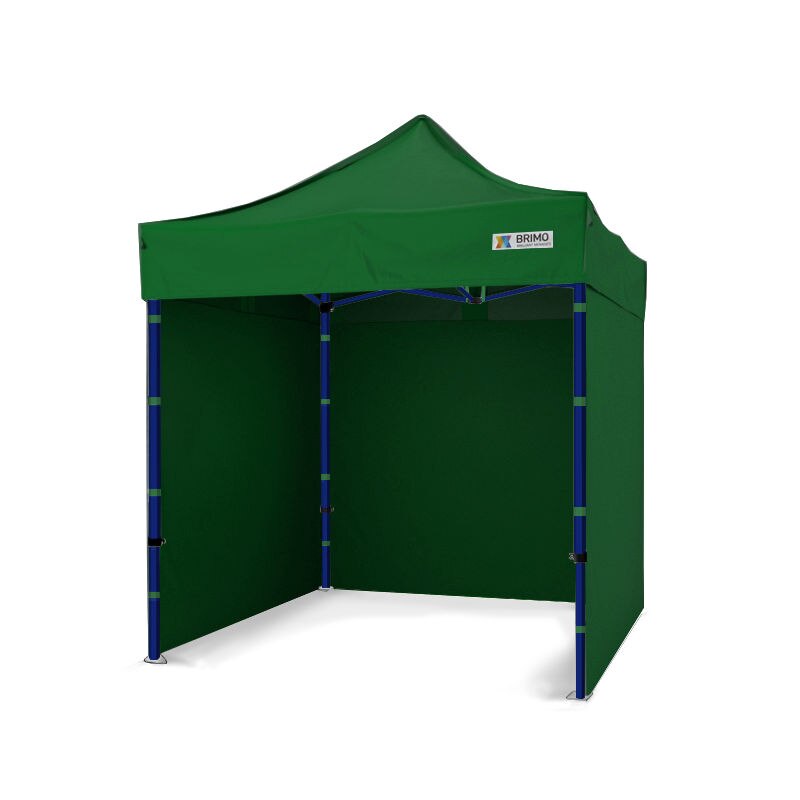 Cort de petrecere verde, BRIMO, Premium Otel, 2x2m