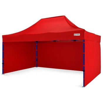 Cort pentru evenimente rosu, BRIMO, Premium Otel, 3x4.5 m Cort pentru evenimente rosu, BRIMO, Premium Otel, 3x4.5 m