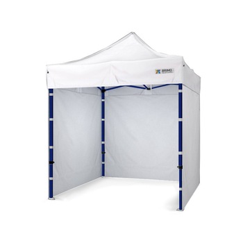 Cort de petrecere alb, BRIMO, Premium Otel, 2x2m Cort de petrecere alb, BRIMO, Premium Otel, 2x2m
