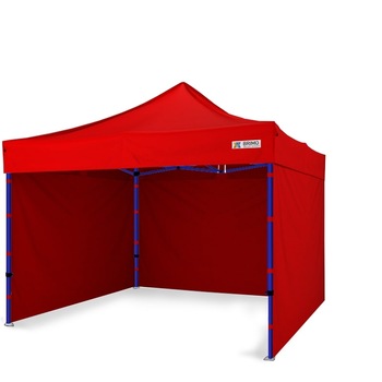 Cort de bere rosu, BRIMO, Premium Otel, 3x3m Cort de bere rosu, BRIMO, Premium Otel, 3x3m