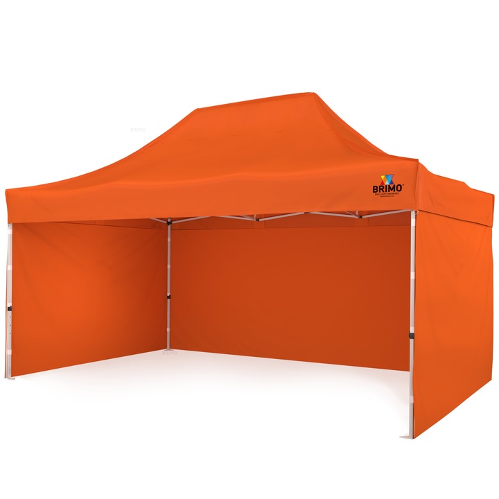 Cort evenimente, BRIMO, Super otel, 3x4.5 m - Portocaliu